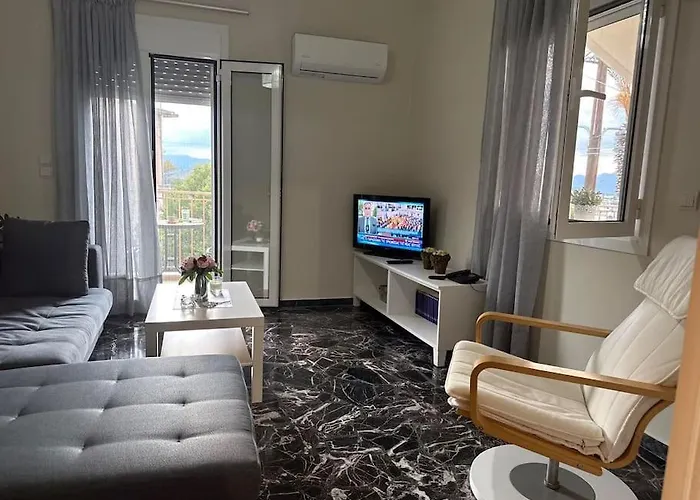 Thyme, 2 Brs Apt, 5mins Nafplio, 10 Mins 아파트 나플리오